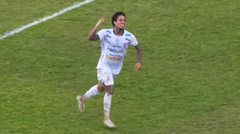 João Mafra fez o terceiro gol do União São João